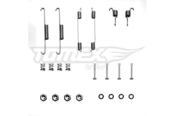 TOMEX BRAKES priedų komplektas, stabdžių trinkelės TX 40-20